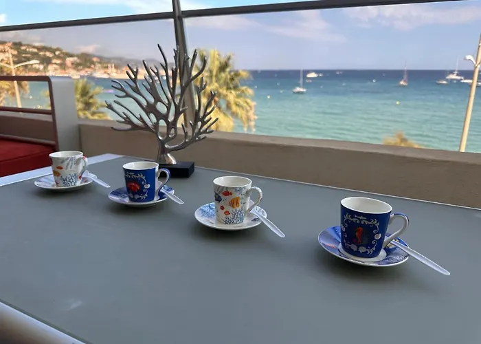 Lägenhet Premium Sea Front Le Lavandou